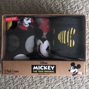 BRAND NEW Mickey Mouse crew socks